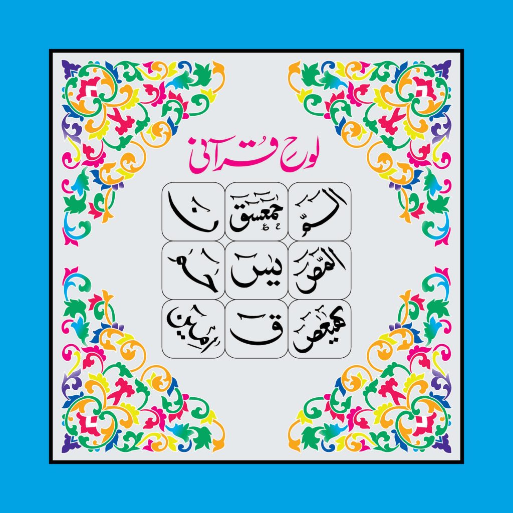Lohe Qurani Naqsh Wallpaper